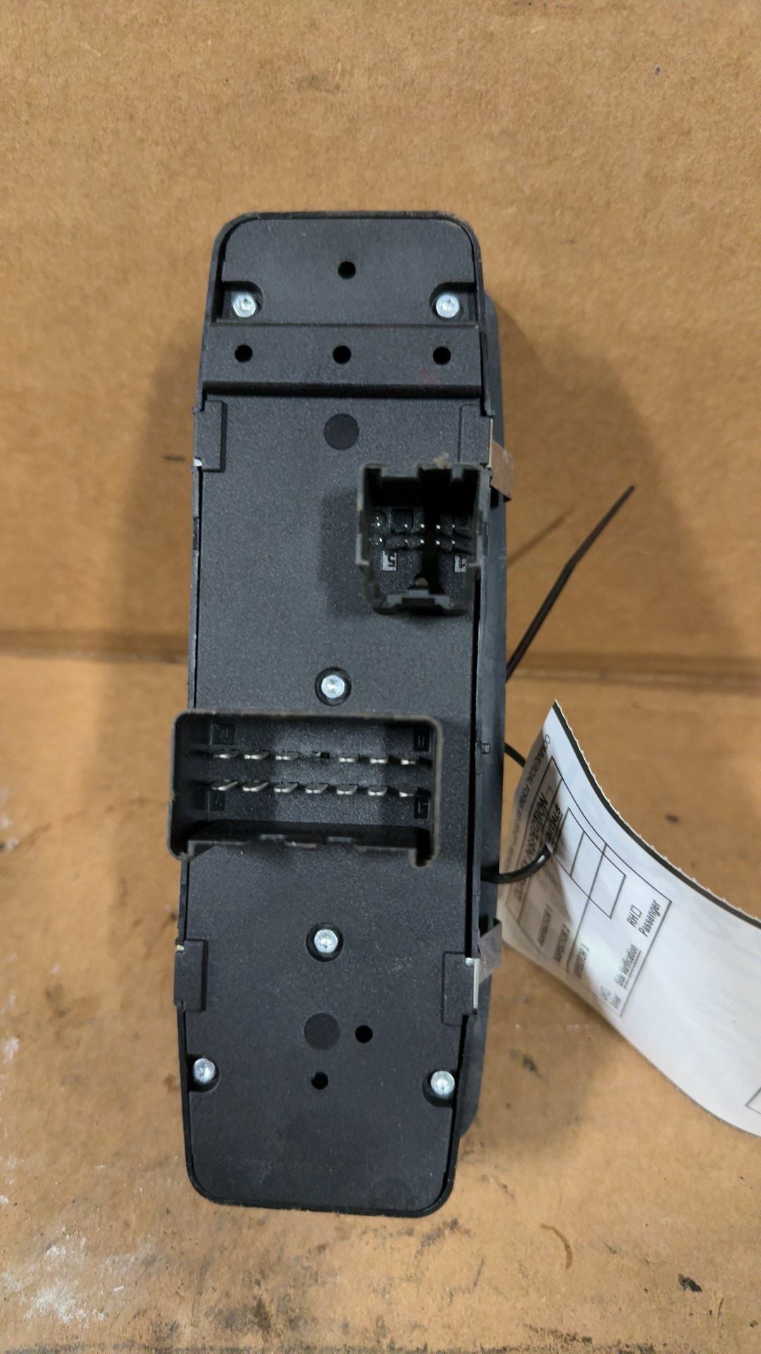 Window Master Switch from a 2009 Dodge Journey, left side, photo 2