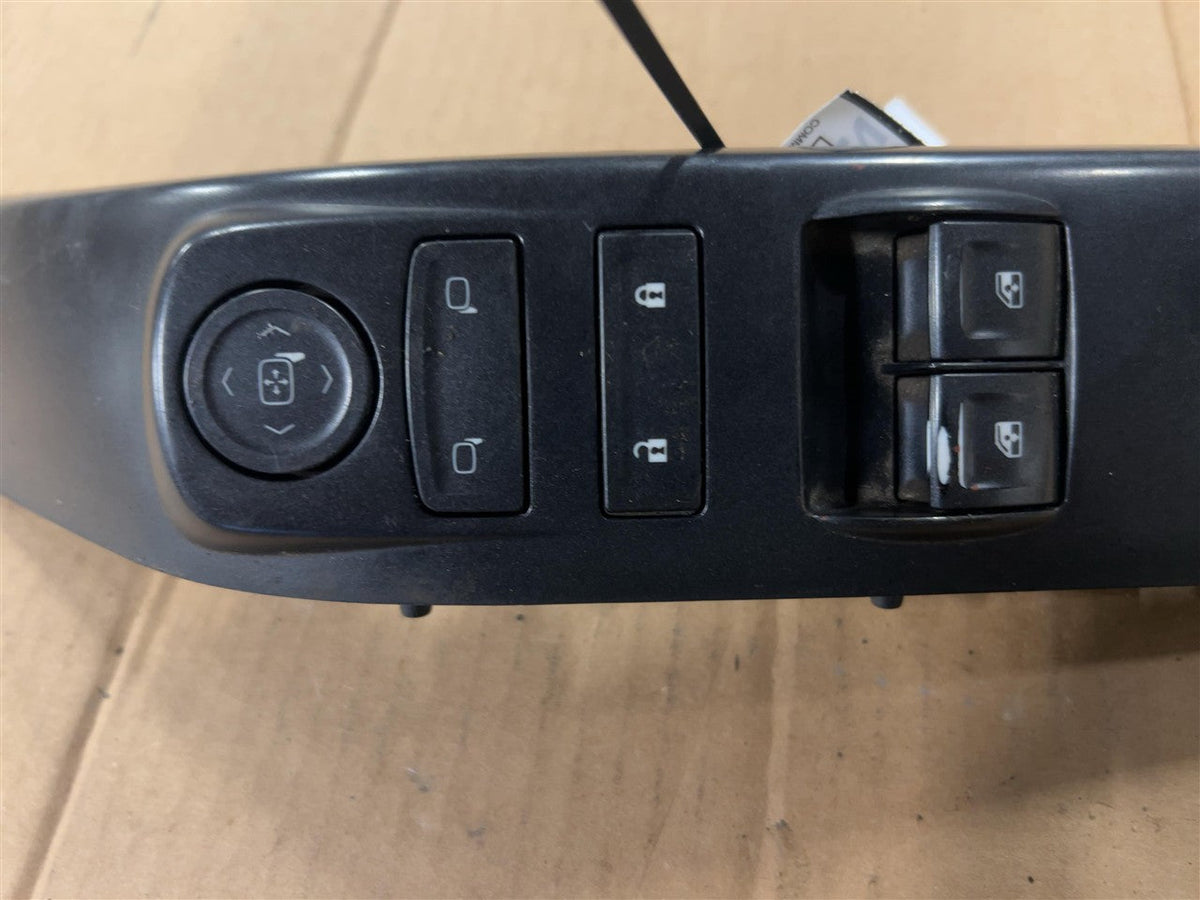 Window Master Switch from a 2015 GMC Sierra 1500, left side, photo 3