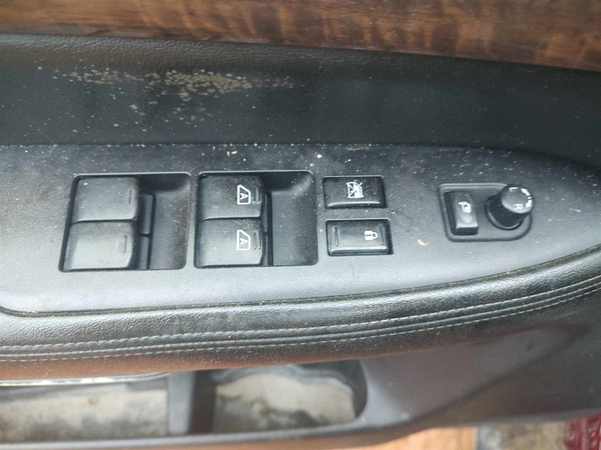 Window Master Switch from a 2009 Nissan Armada, left side, photo 1