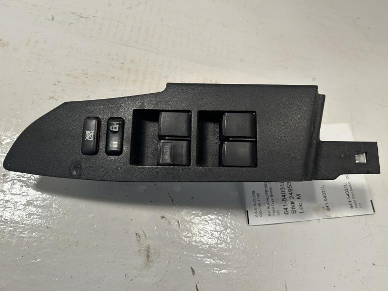 Window Master Switch from a 2015 Toyota Corolla, left side, photo 2