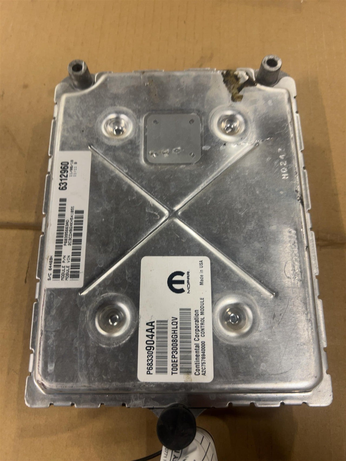 Engine Control Module (ECM/PCM) from a 2019 Dodge Charger, photo 2