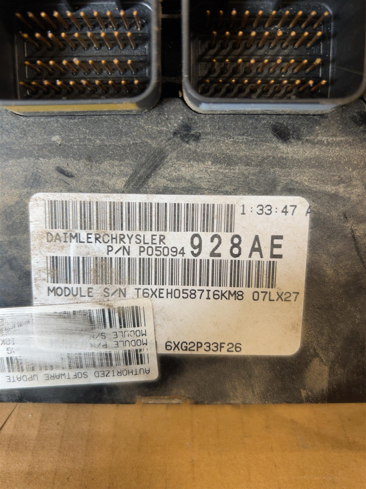 Engine Control Module (ECM/PCM) from a 2007 Dodge, photo 2