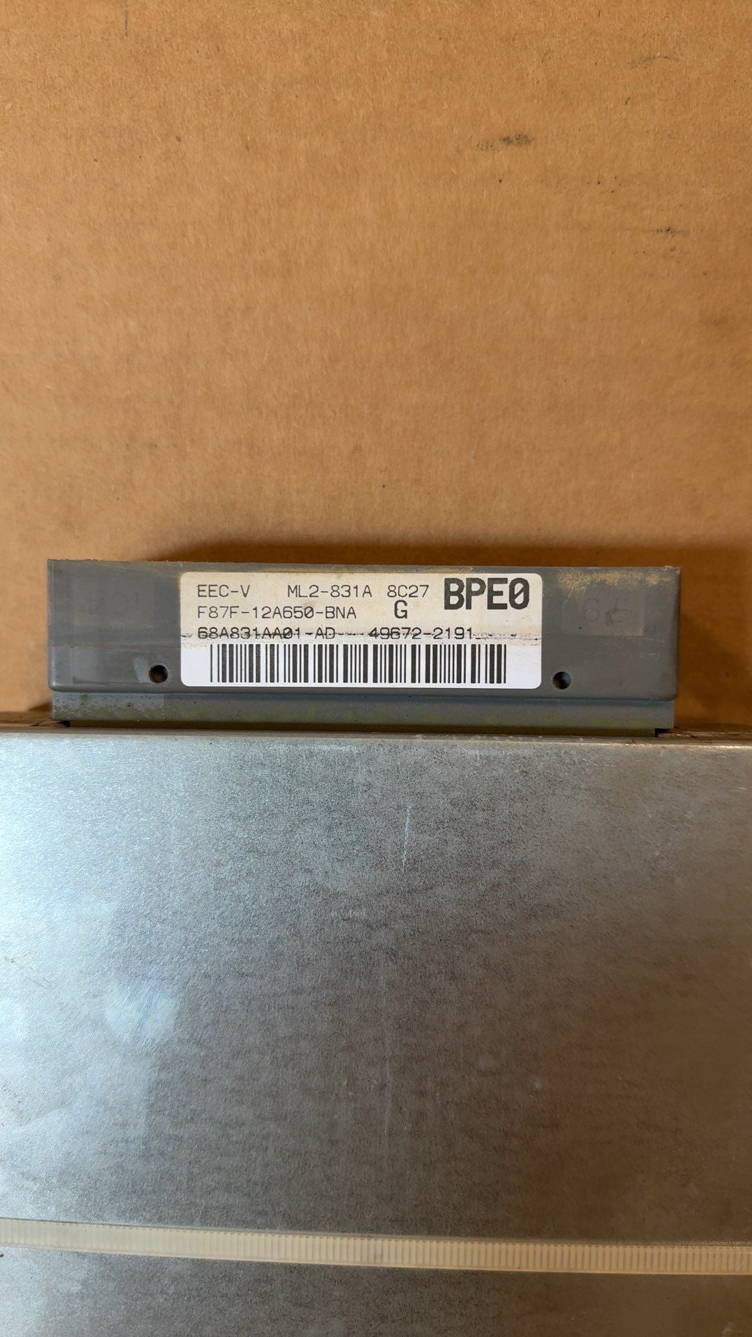 Engine Control Module (ECM/PCM) from a 1998 Ford Ranger, photo 3