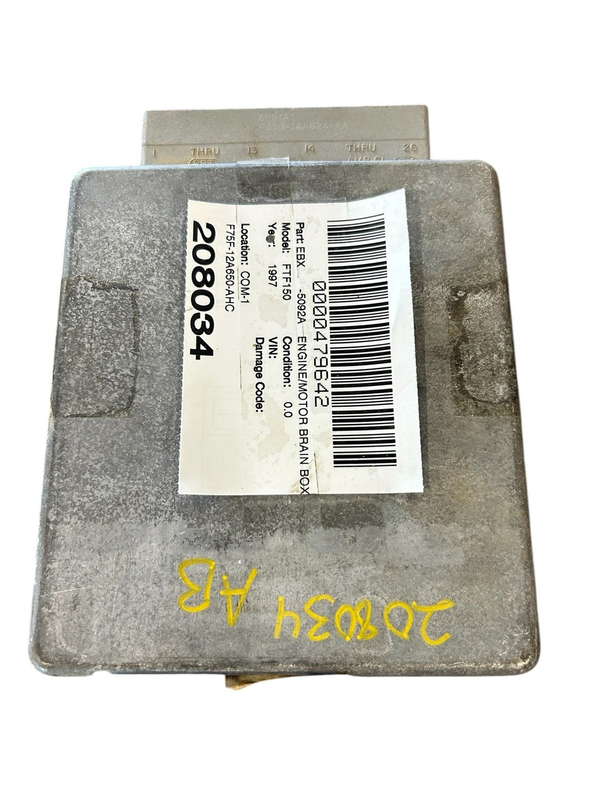 Engine Control Module (ECM/PCM) from a 1997 Ford F-150, photo 1