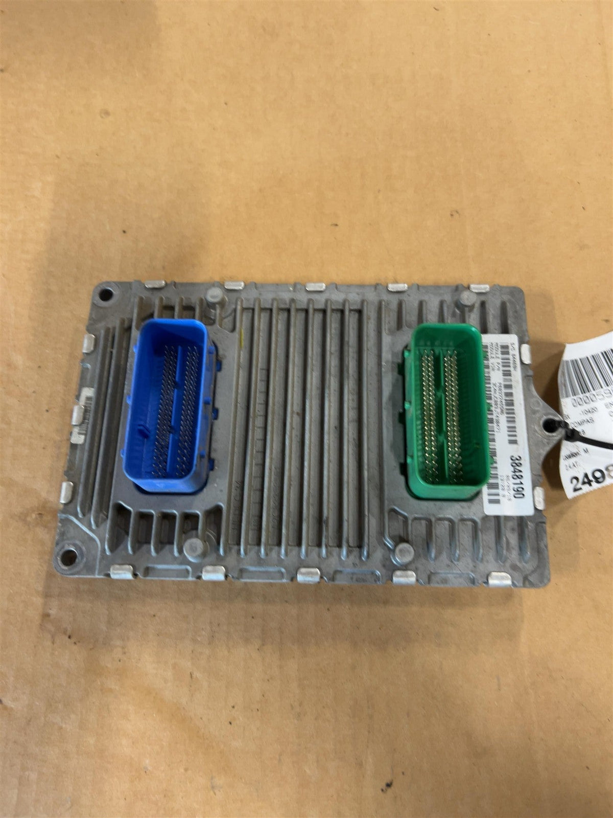 Engine Control Module (ECM/PCM) from a 2018 Jeep Compass, photo 1