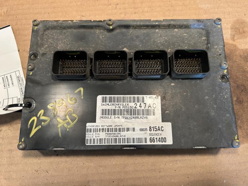 Engine Control Module (ECM/PCM) from a 2009 Chrysler Town & Country, photo 1