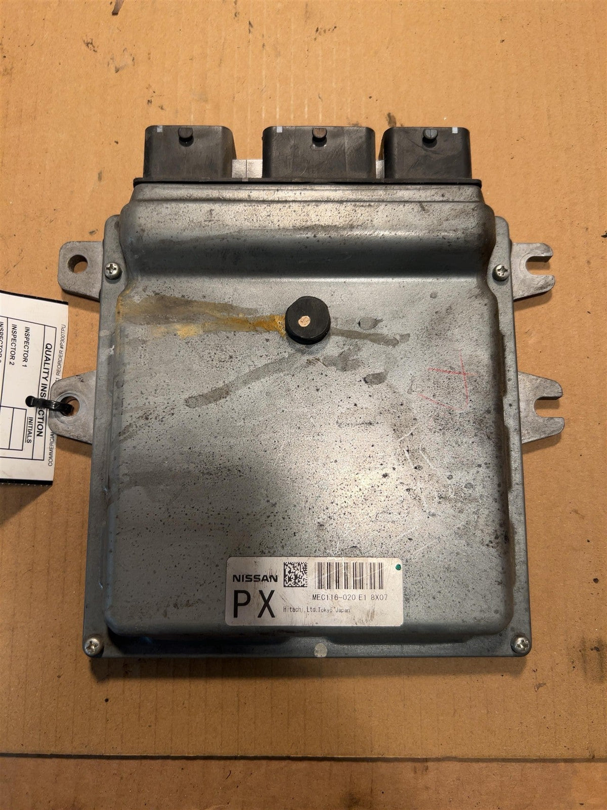 Engine Control Module (ECM/PCM) from a 2009 Nissan Murano, photo 1