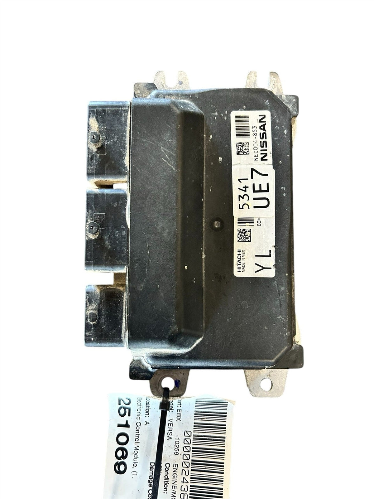 Engine Control Module (ECM/PCM) from a 2019 Nissan Versa, photo 1