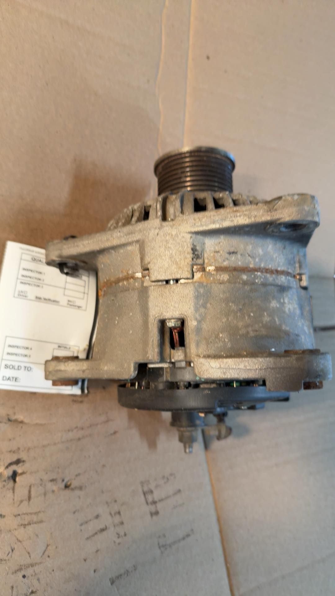 Alternator from a 2007 Dodge Ram 2500, photo 2
