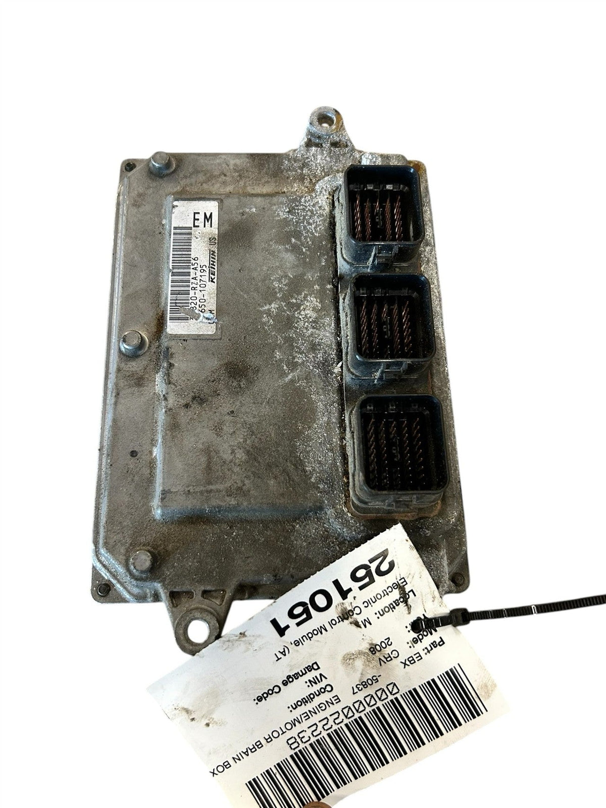Engine Control Module (ECM/PCM) from a 2008 Honda CR-V, photo 1