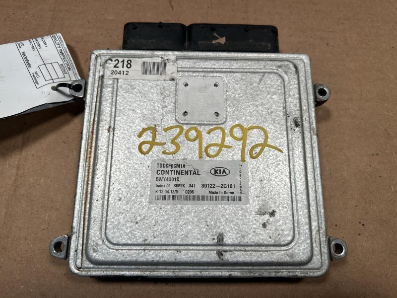 Engine Control Module (ECM/PCM) from a 2012 Kia Forte, photo 1