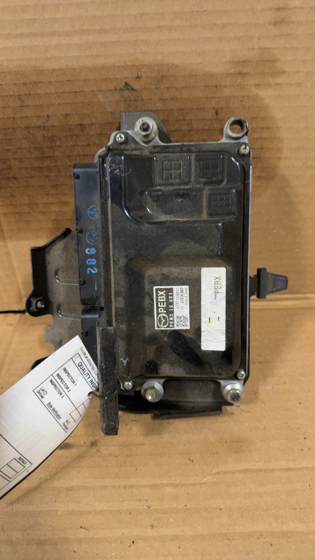 Engine Control Module (ECM/PCM) from a 2013 Mazda CX-5, photo 1