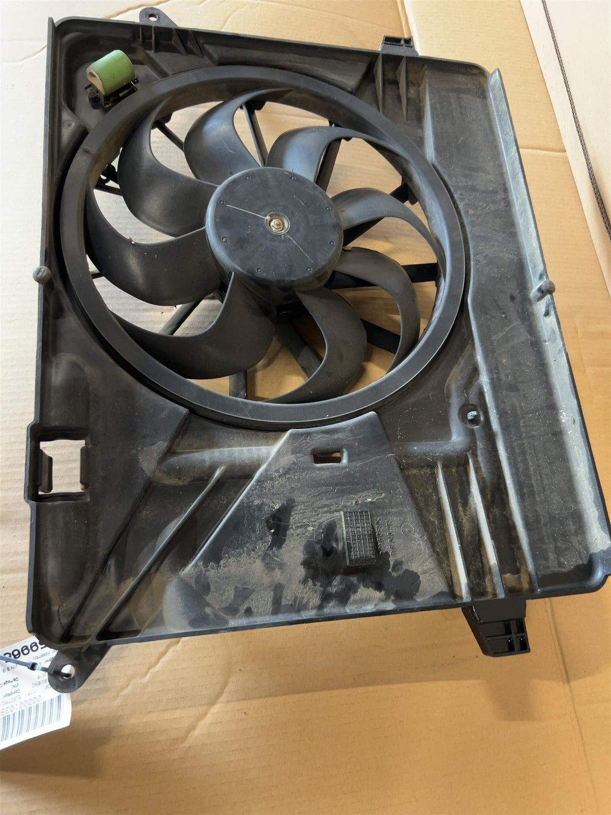 Radiator Fan Assembly from a 2016 Buick Encore, photo 3