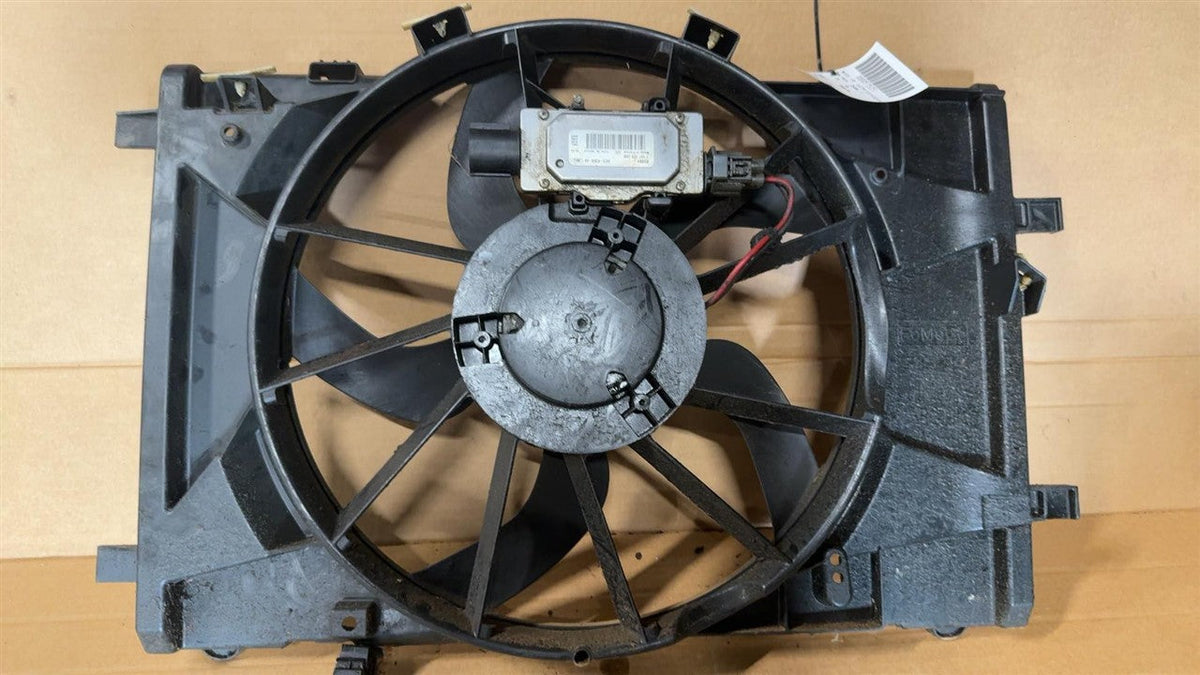 Radiator Fan Assembly from a 2010 Mercury Milan, photo 1