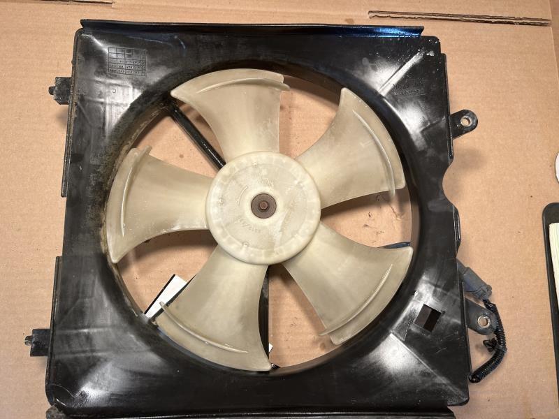 AC Condenser Fan Assembly from a 2006 Honda Civic, right side, photo 2