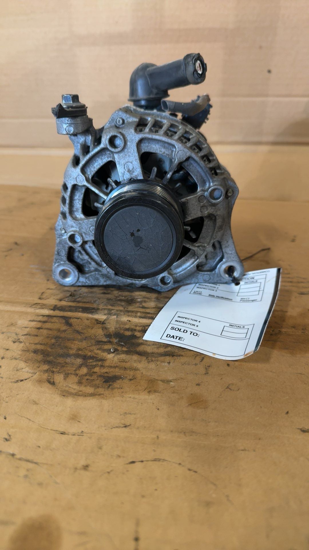 Alternator from a 2023 Subaru XV Crosstrek, photo 1
