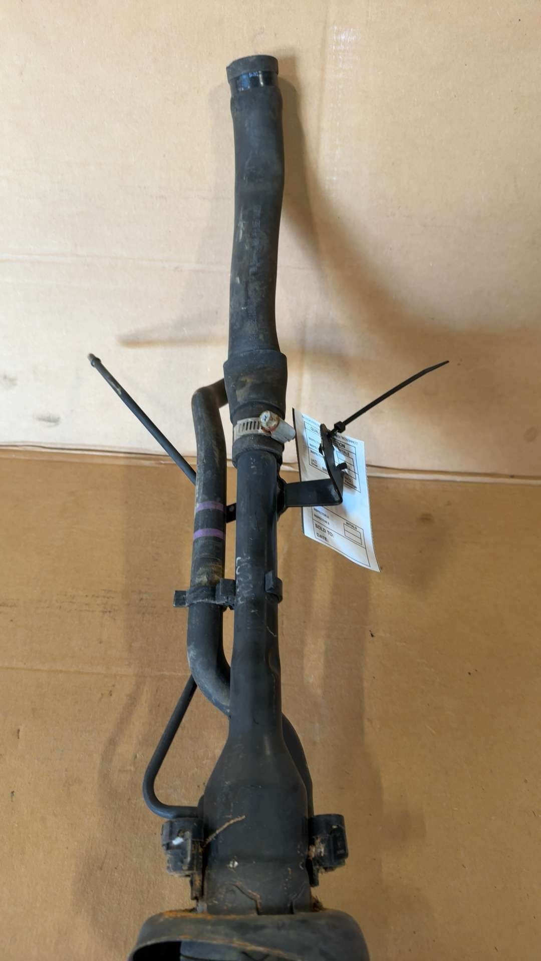 Fuel Filler Neck from a 2020 Nissan Titan, photo 4