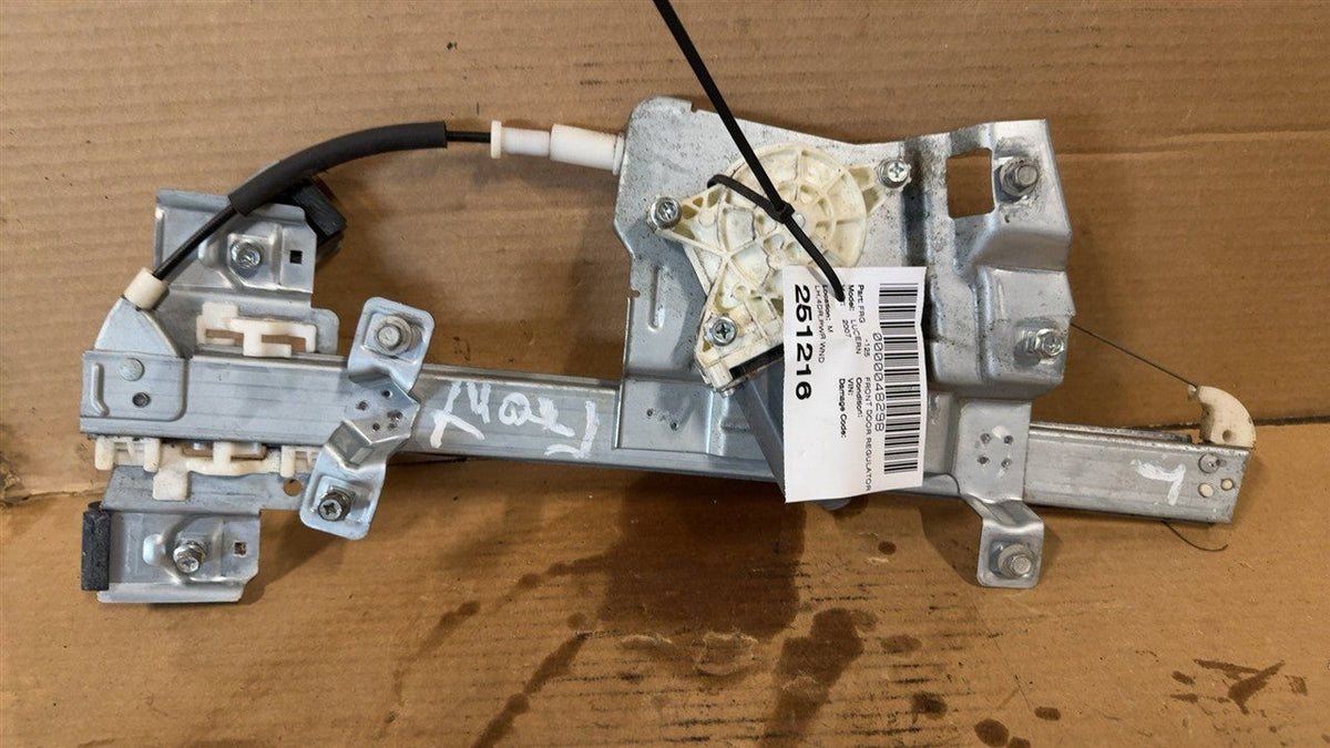 Window Regulator from a 2007 Buick Lucerne, front, left side, photo 1