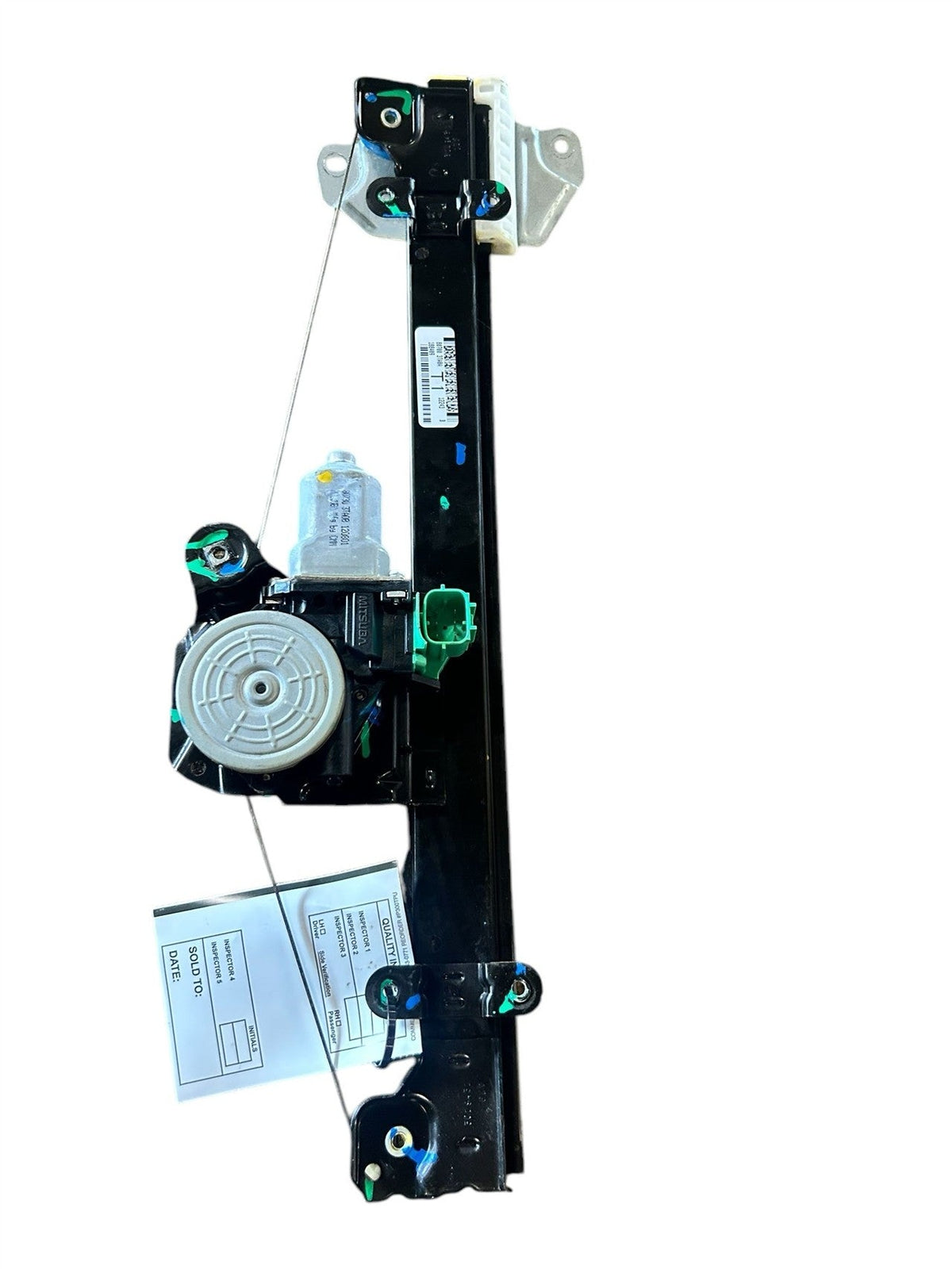 Window Regulator from a 2013 Nissan Altima, front, right side, photo 3