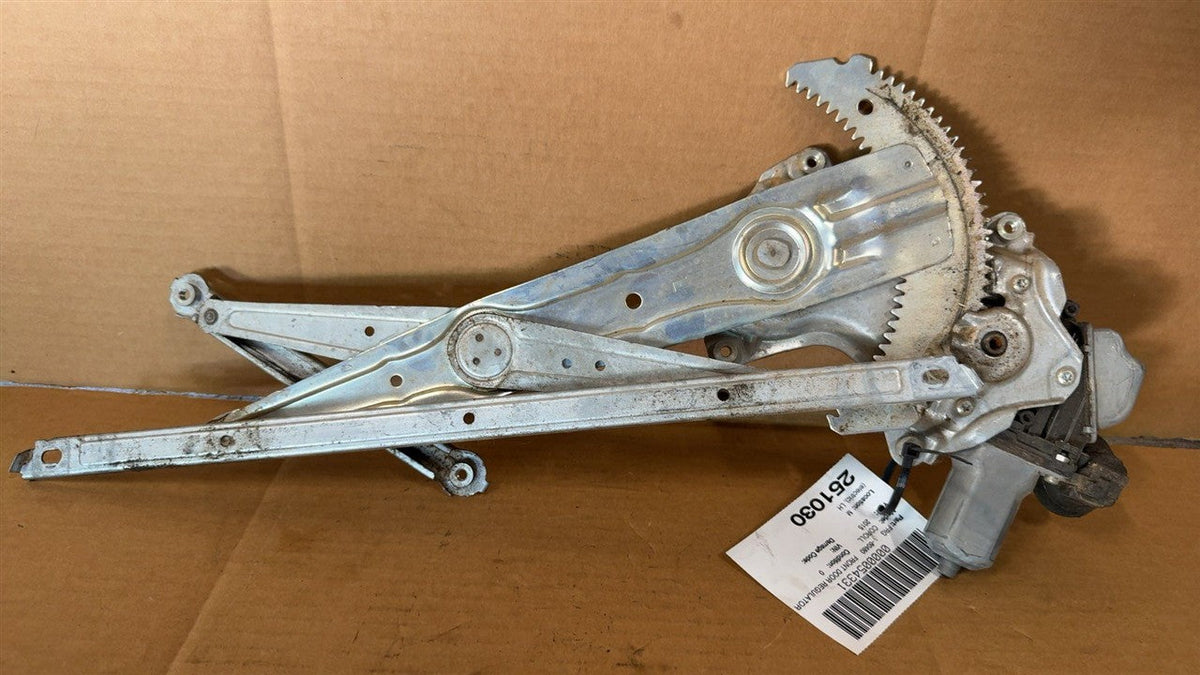 Window Regulator from a 2015 Toyota Corolla, front, left side, photo 1