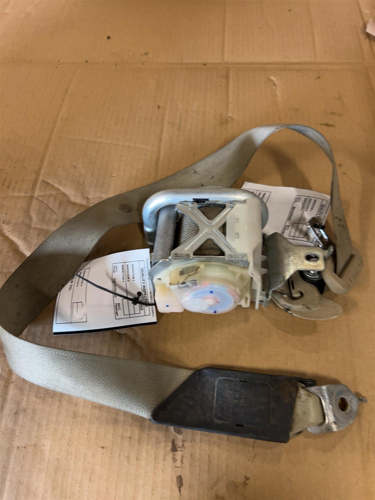 Seat Belt from a 2017 Honda Accord, front, right side, photo 1