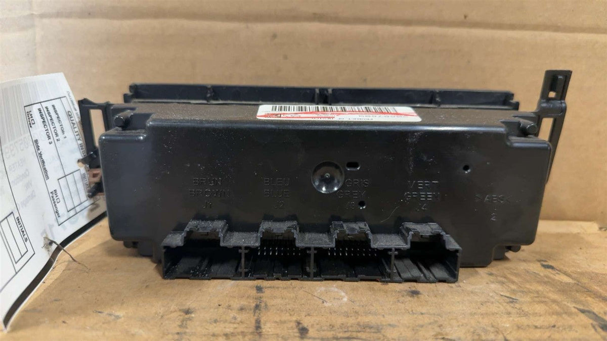 Auxiliary (Roof) Climate Control Panel from a 2010 Chevrolet Avalanche 1500, photo 3