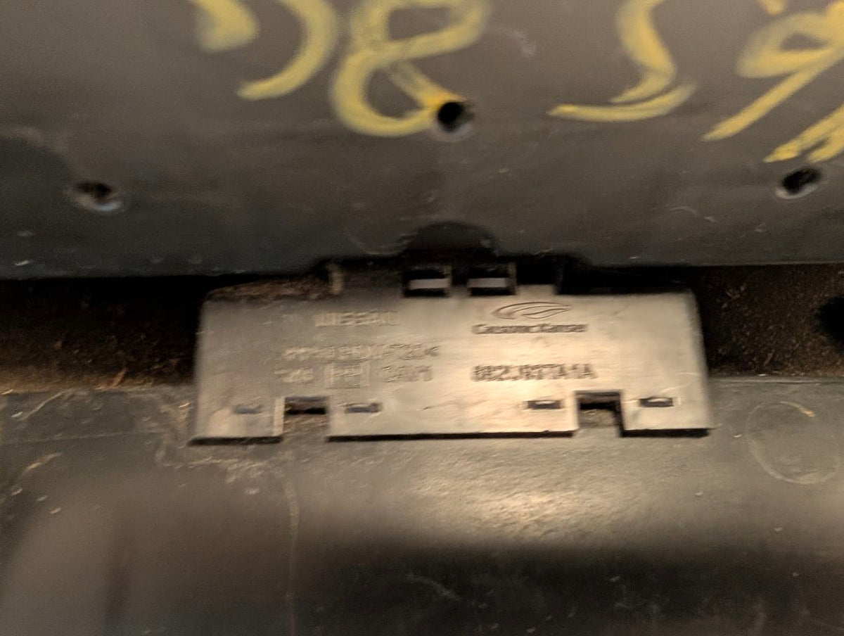 Climate Control Panel from a 2015 Nissan Altima, photo 5