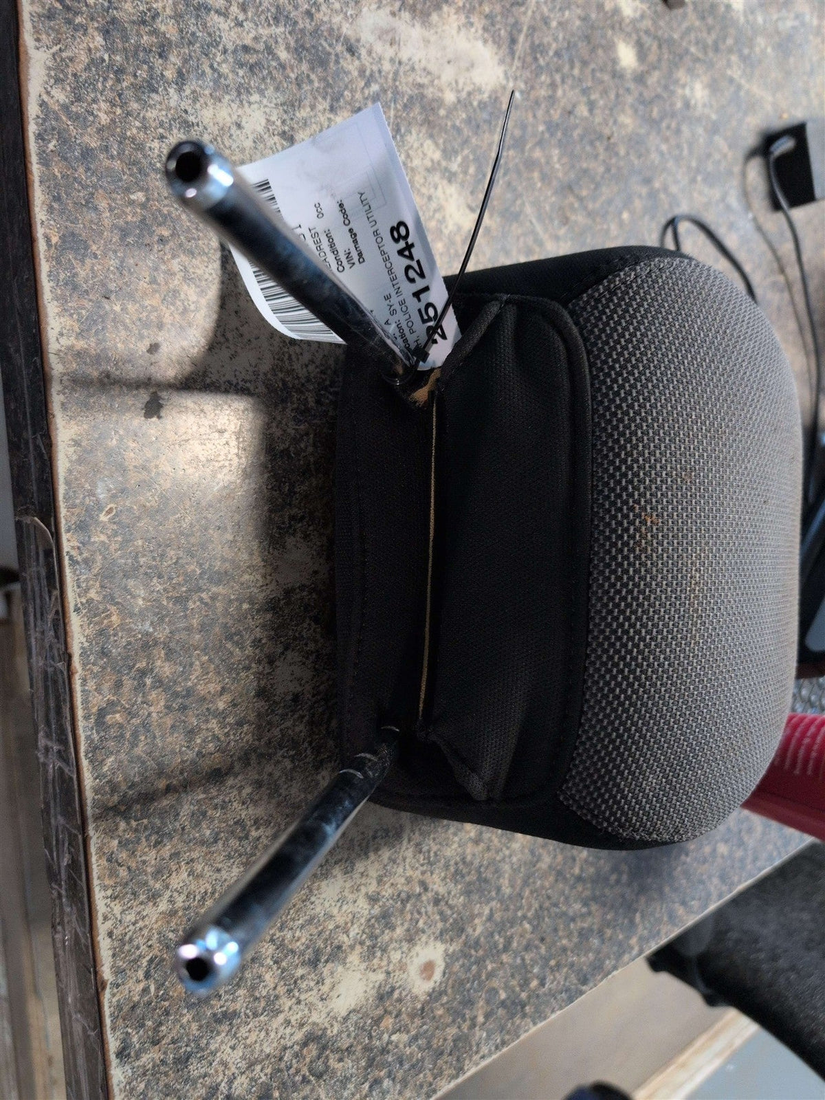 Headrest from a 2014 Ford Explorer, right side, photo 5