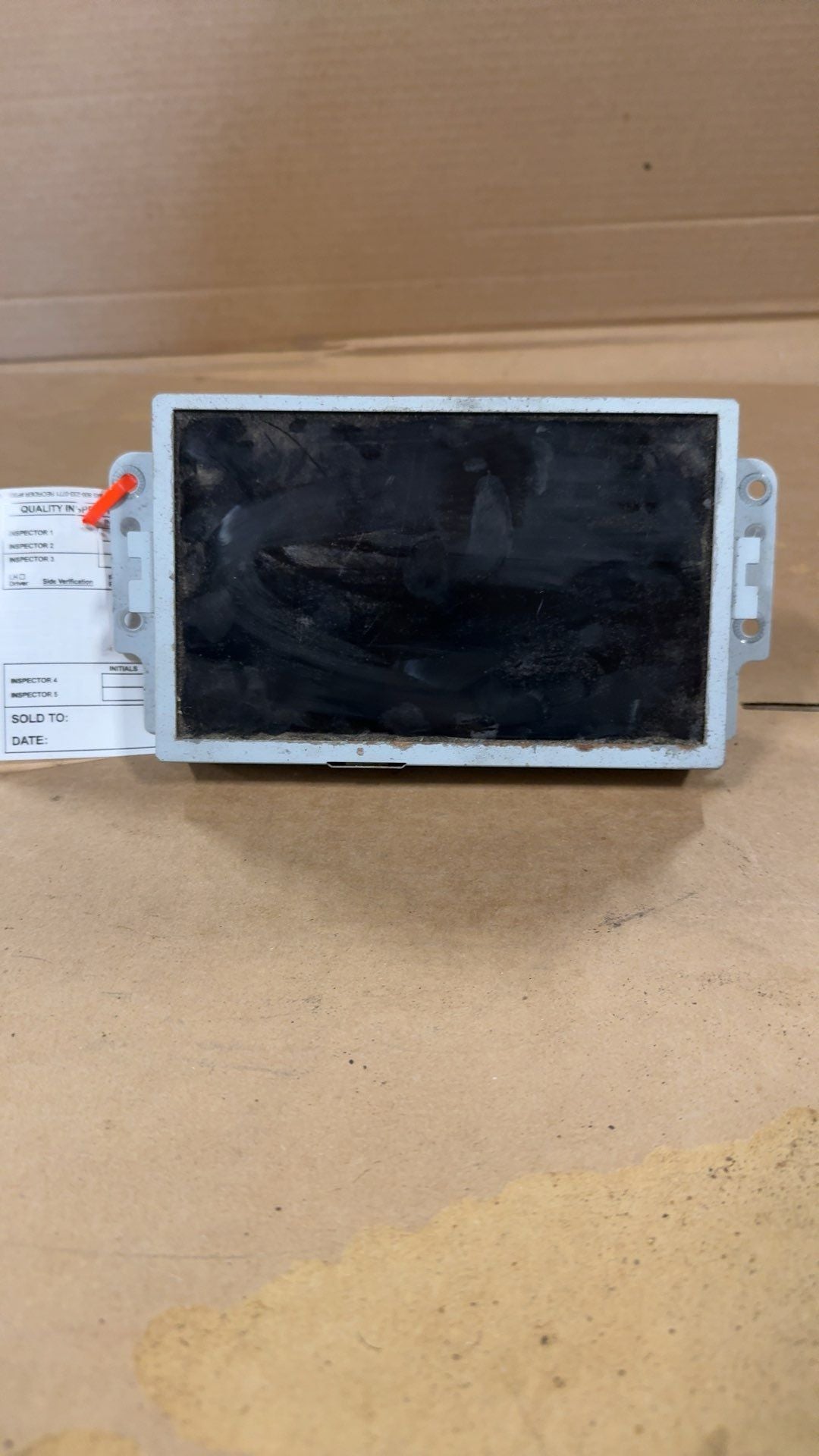Info Display Screen from a 2014 Ford Fusion, photo 1
