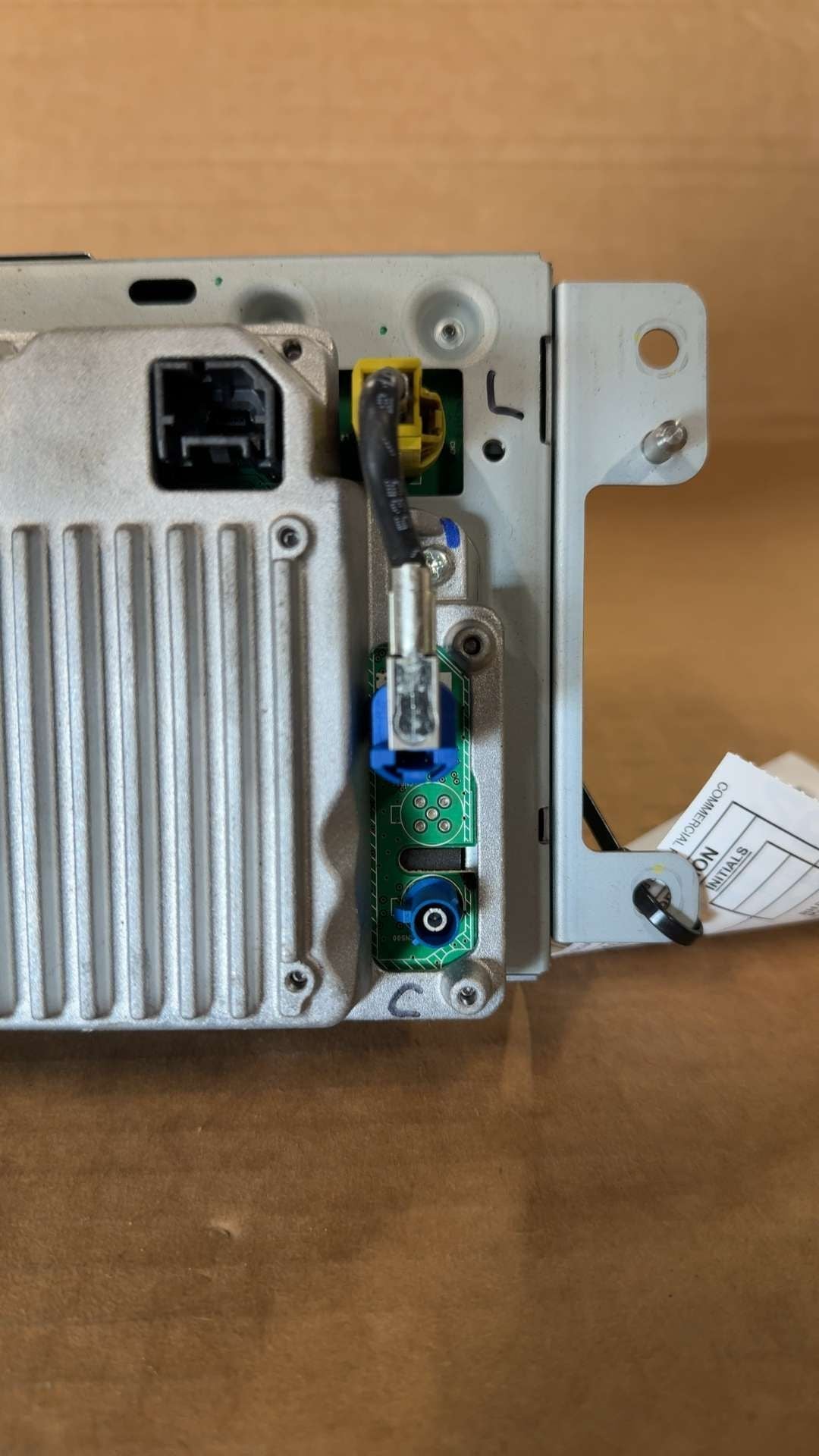 Info Display Screen from a 2020 Ford Mustang, photo 3