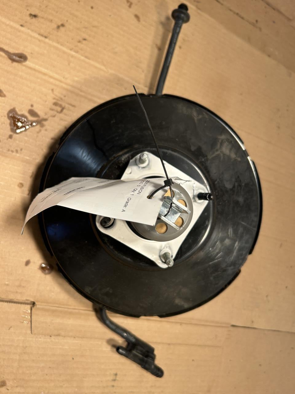 Power Brake Booster from a 2020 Ford Fusion, photo 1