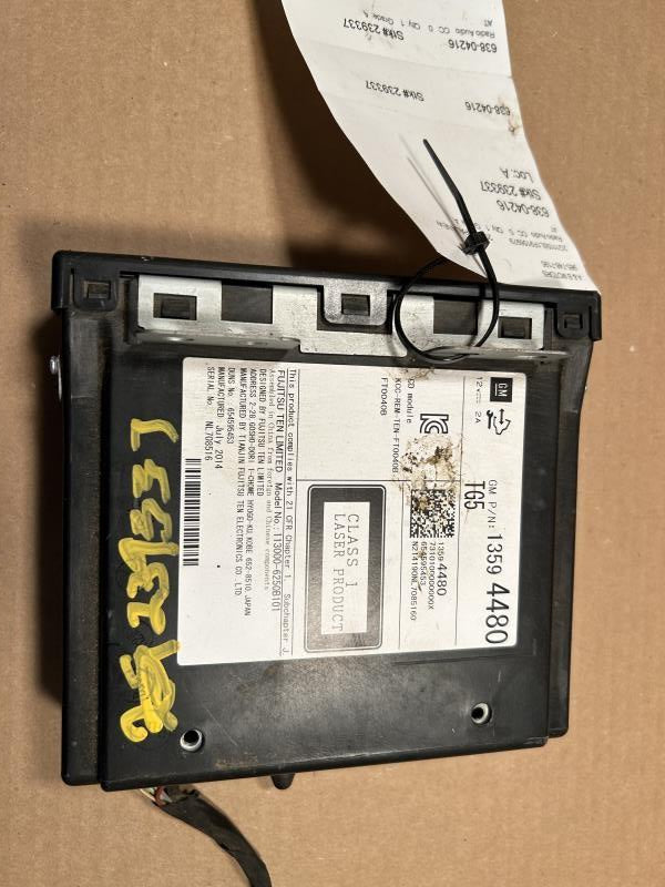 CD Player from a 2015 Chevrolet Impala, photo 1
