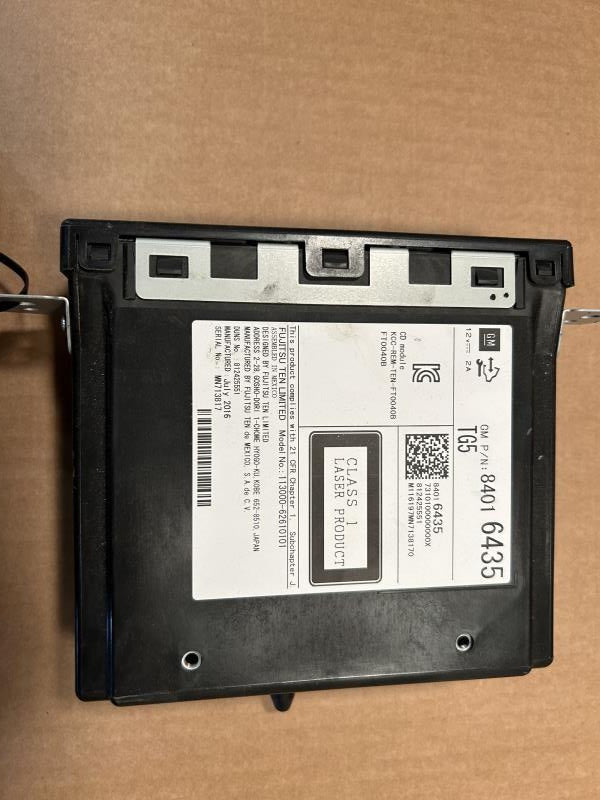CD Player from a 2017 Chevrolet Silverado 1500, photo 1