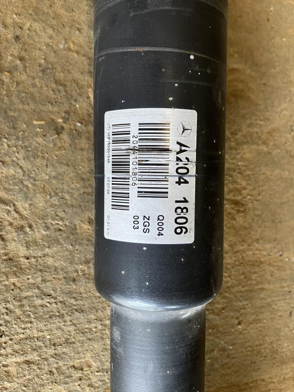 Drive Shaft from a 2009 Mercedes-Benz C-Class, rear, photo 2