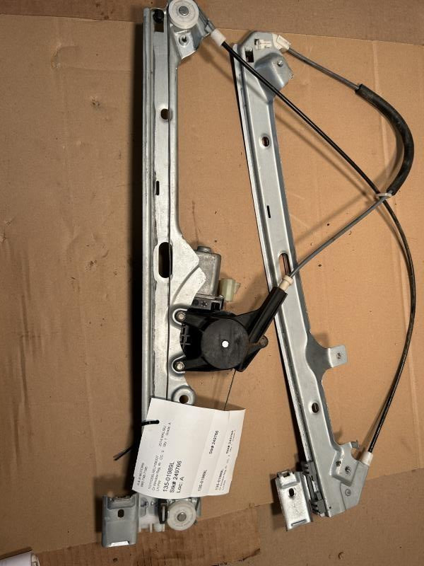 Window Regulator from a 2014 Chevrolet Malibu, rear, left side, photo 1