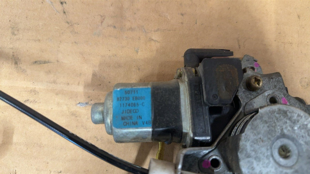 Window Regulator from a 2006 Nissan, rear, left side, photo 4