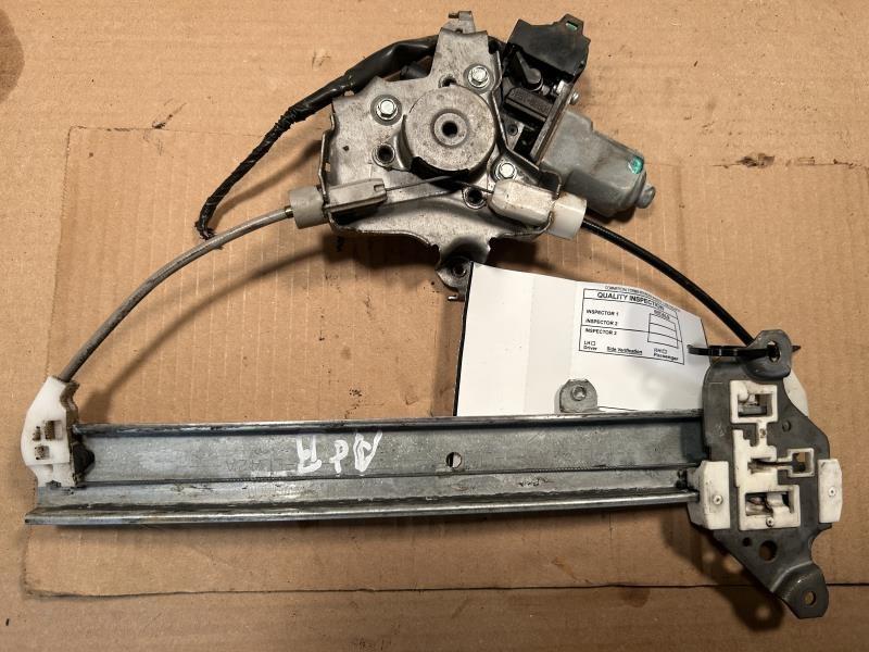 Window Regulator from a 2009 Nissan Maxima, rear, left side, photo 1