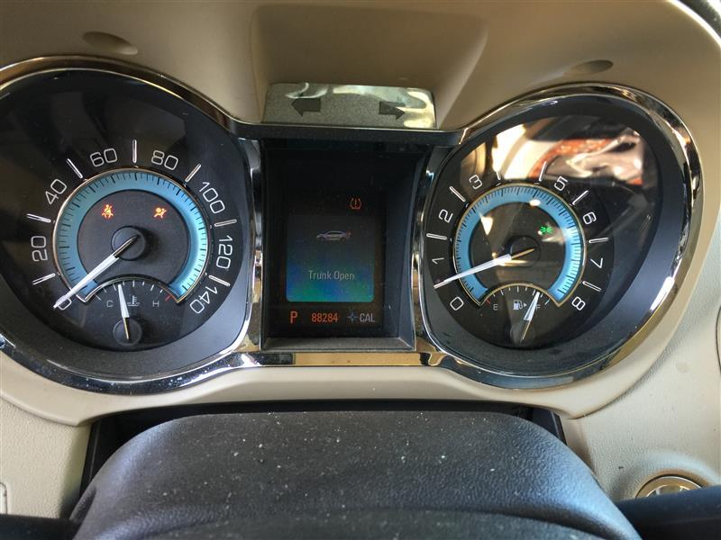 Speedometer Instrument Cluster from a 2011 Buick LaCrosse, photo 1