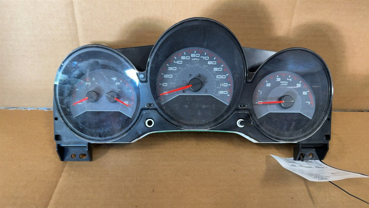 Speedometer Instrument Cluster from a 2013 Dodge Avenger, photo 2
