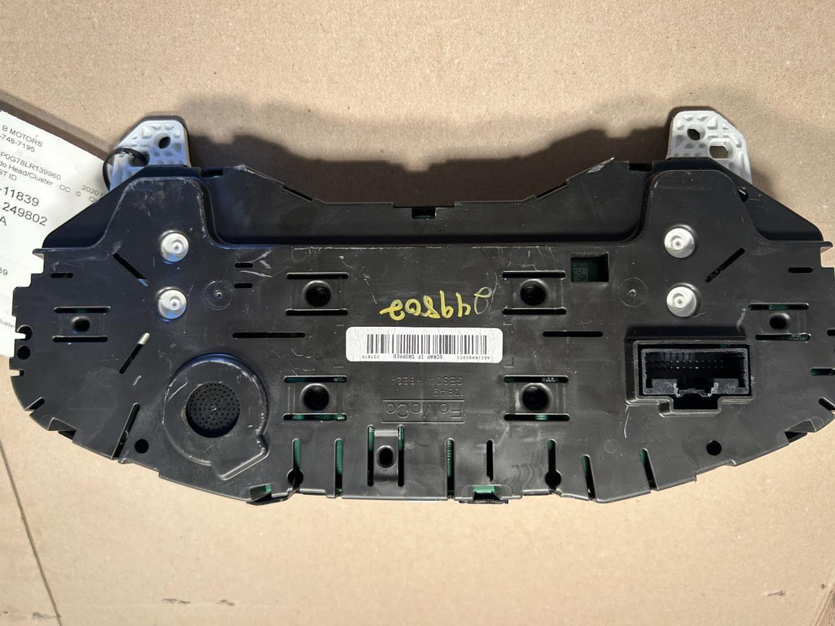 Speedometer Instrument Cluster from a 2020 Ford Fusion, photo 3