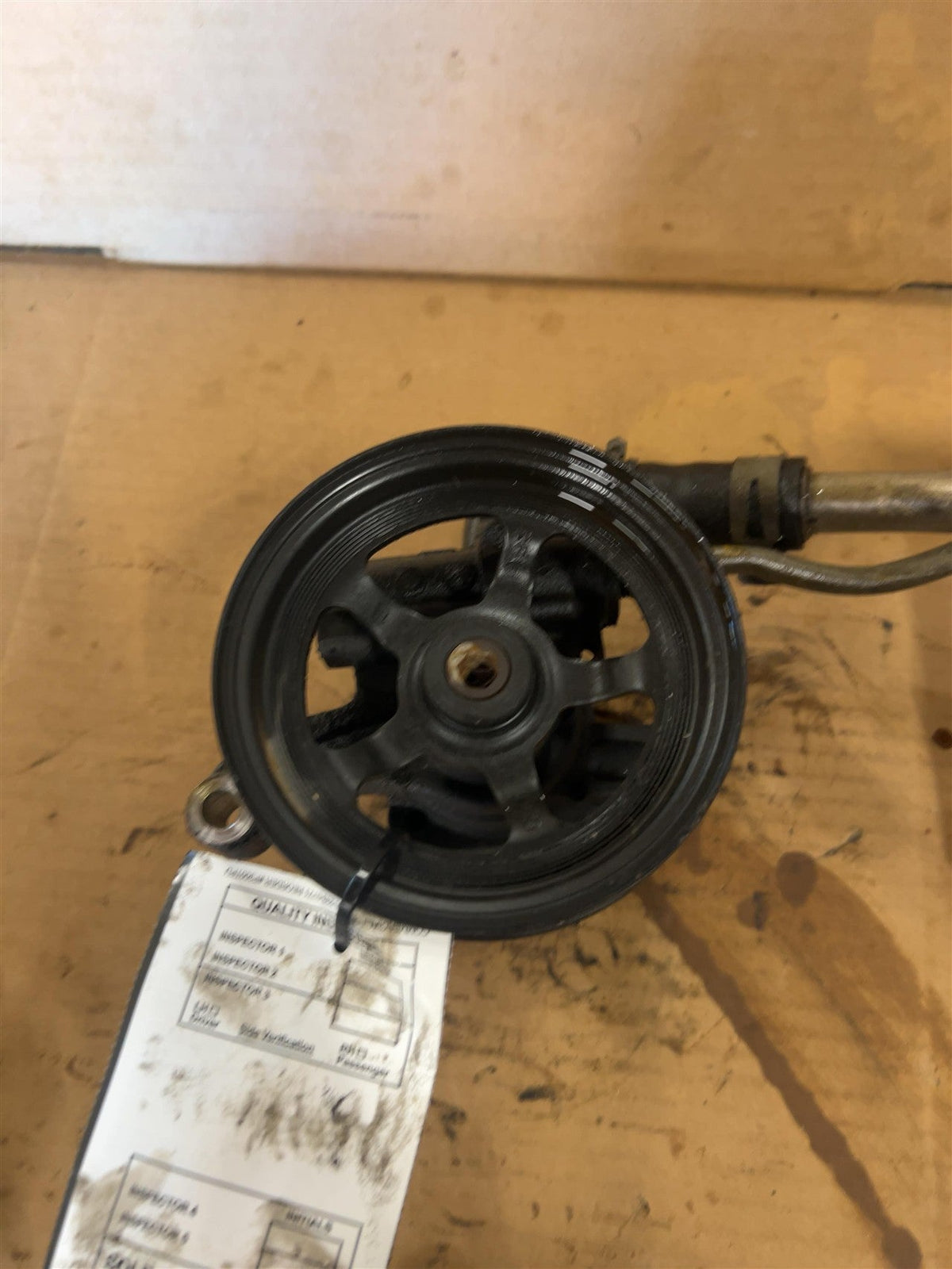 Power Steering Pump from a 2012 Chevrolet Traverse, photo 1