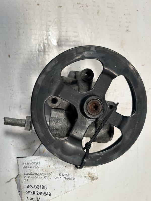 Power Steering Pump from a 2012 Chrysler 200, photo 2