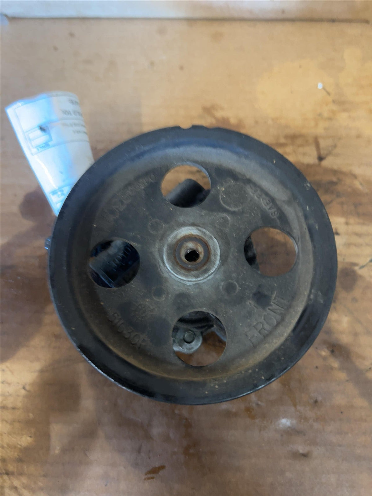 Power Steering Pump from a 2010 Dodge Caravan, photo 2