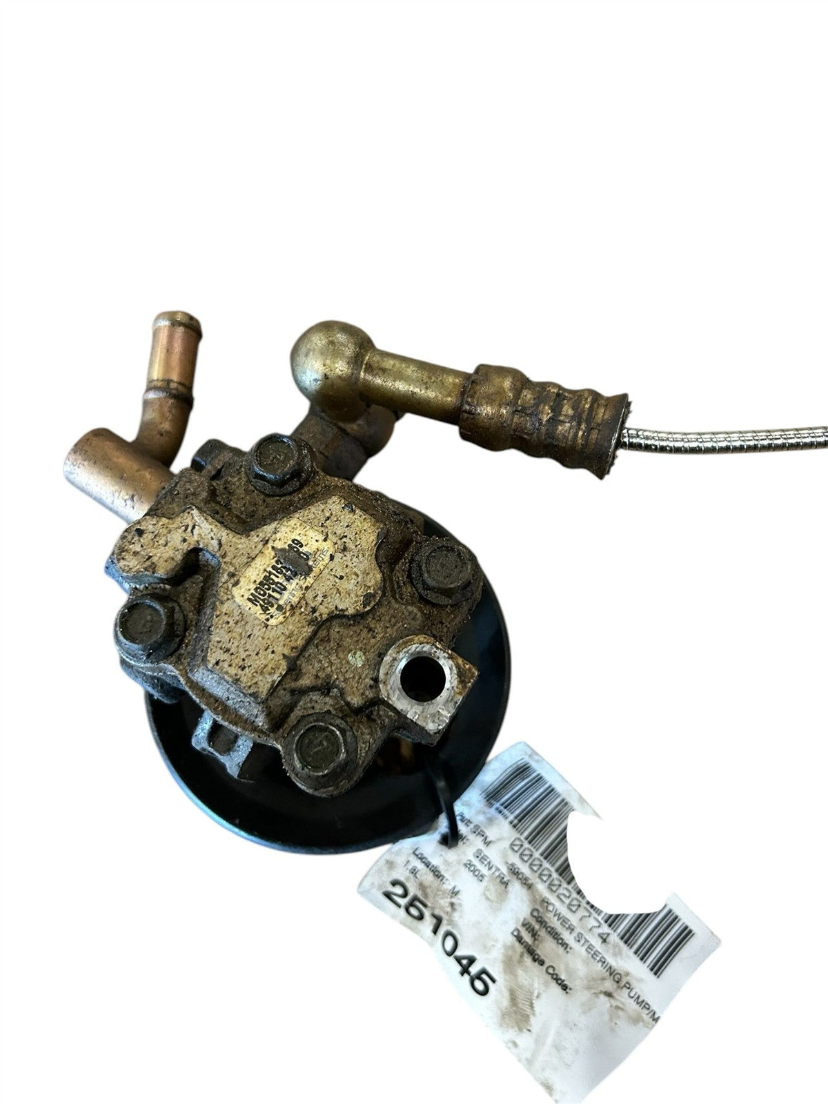 Power Steering Pump from a 2005 Nissan Sentra, photo 2