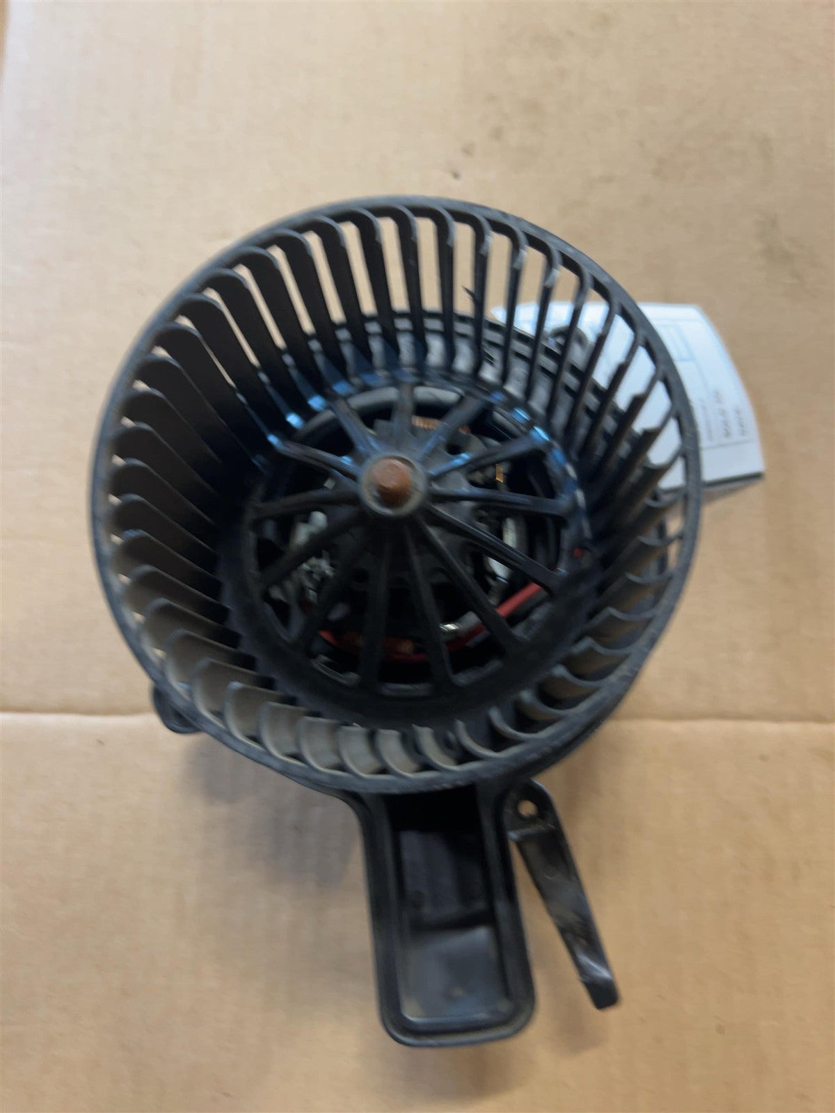 Blower Motor from a 2009 Chevrolet Tahoe, rear, photo 2