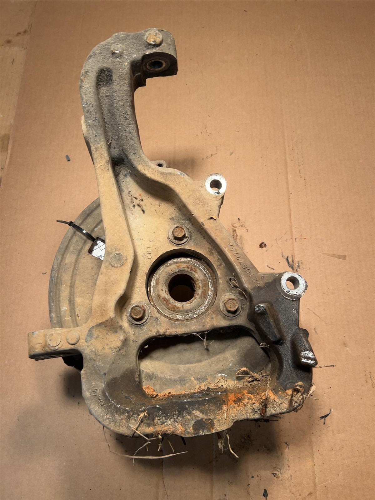 Spindle Knuckle from a 2004 Dodge Ram 1500, front, right side, photo 2