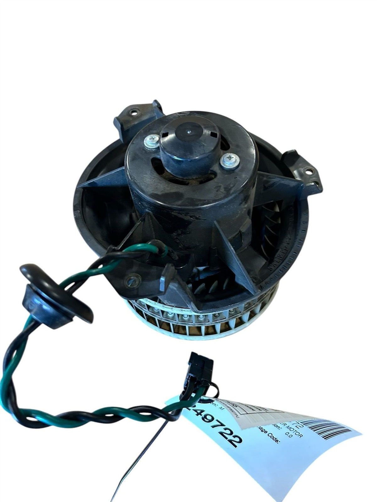 Blower Motor from a 2007 Chrysler, front, photo 1