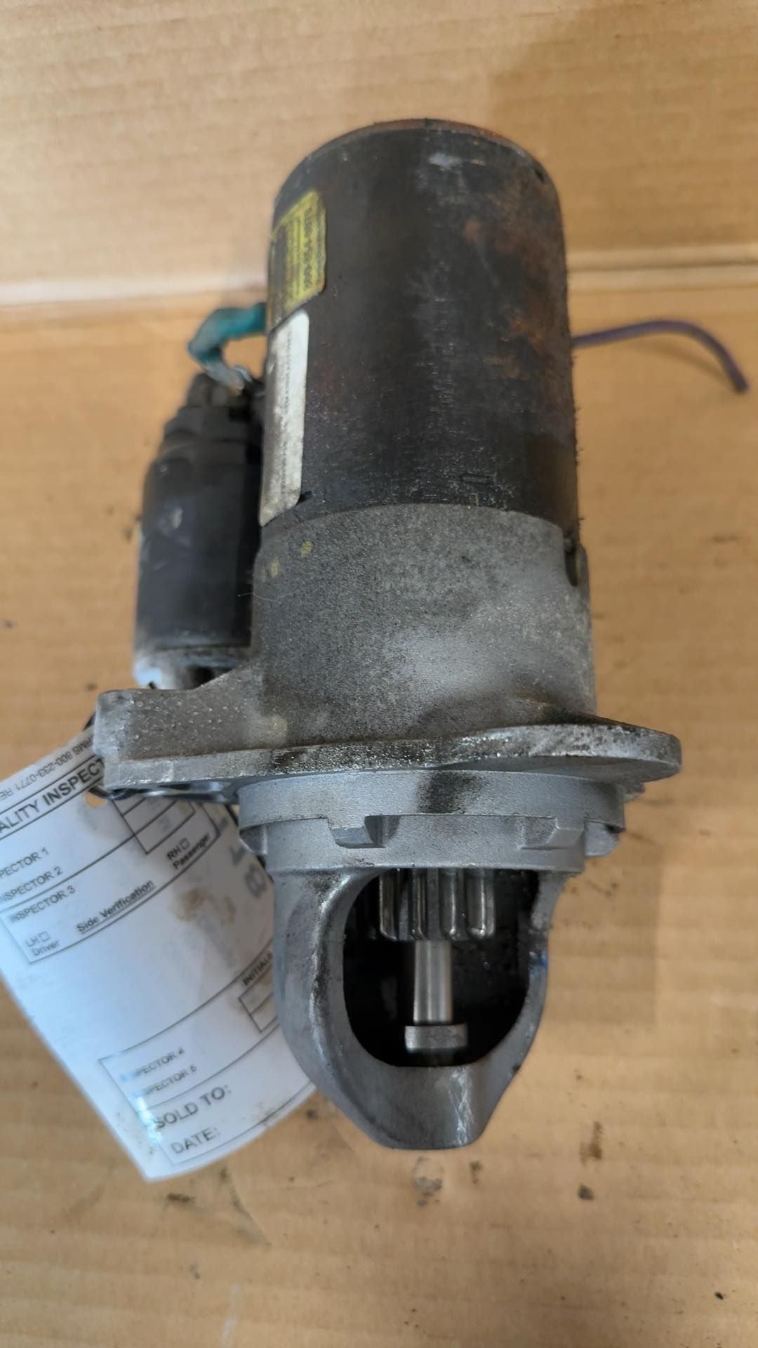 Starter Motor from a 2006 Chevrolet, photo 1