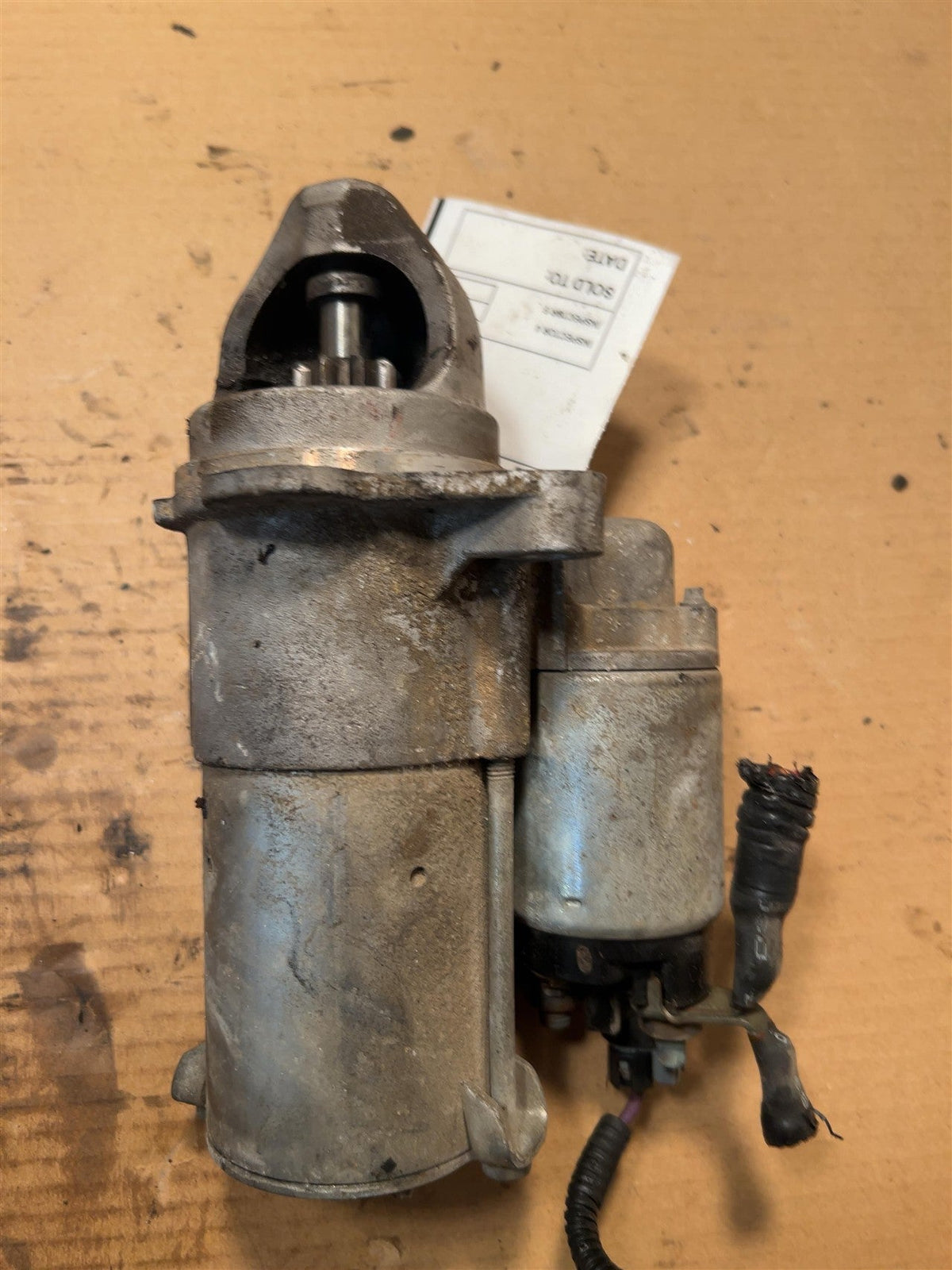 Starter Motor from a 2015 Chevrolet Equinox, photo 2