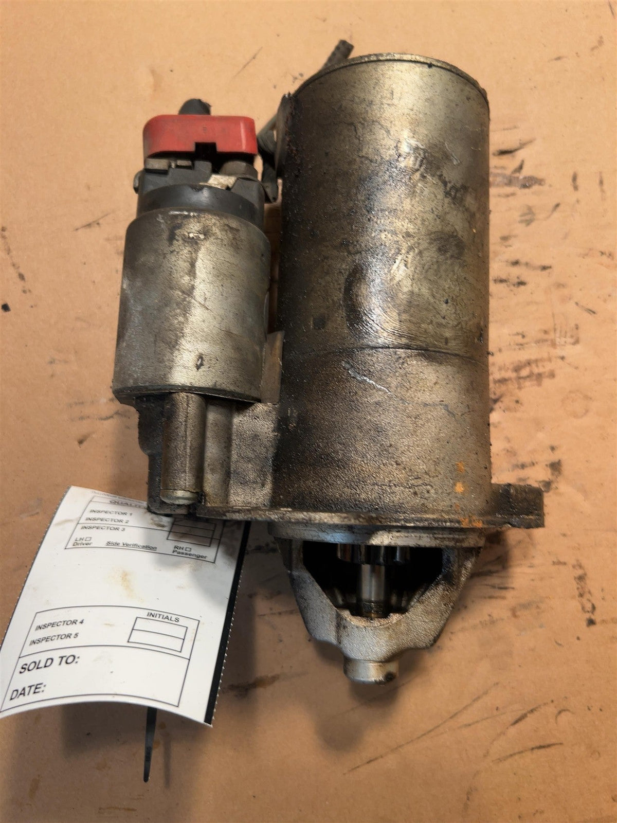 Starter Motor from a 2010 Ford Explorer, photo 2